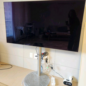 OLED 65인치 TV + TV 스탠드 세트