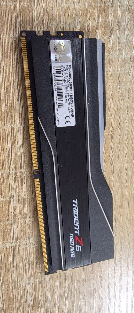 지스킬 Trident Z5 Neo RGB 32GB(16g x 2ea) DDR5 RAM 이미지