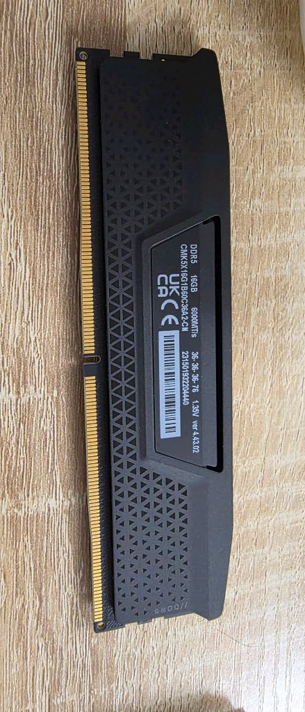커세어 벤젠스 DDR5 32GB(16g x 2ea) 6000MHz 램 이미지