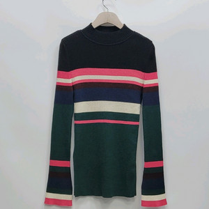 SJYP 에스제이와이피 멀티 스트라이프 울 니트 / 여 S 멀티컬러z2b6