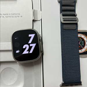 애플워치 울트라1 내추럴 SS급