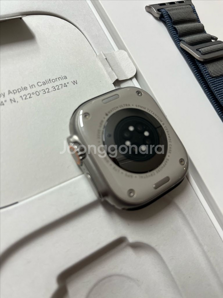 애플워치 울트라1 내추럴 SS급--2
