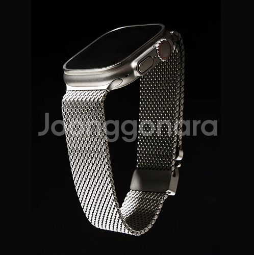 디케이 핀볼 애플워치 티타늄 애플워치 울트라 스트랩 실버 미개봉 새상품 판매합니다.--1