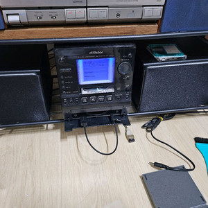 빅터(Victor)MD/CD/USB/MP3미니컴포넌트오디오UX-GM70