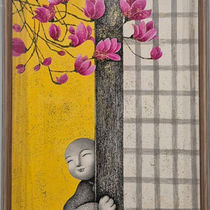 이장옥-동자승 (12호)/보증서/아크릴액자