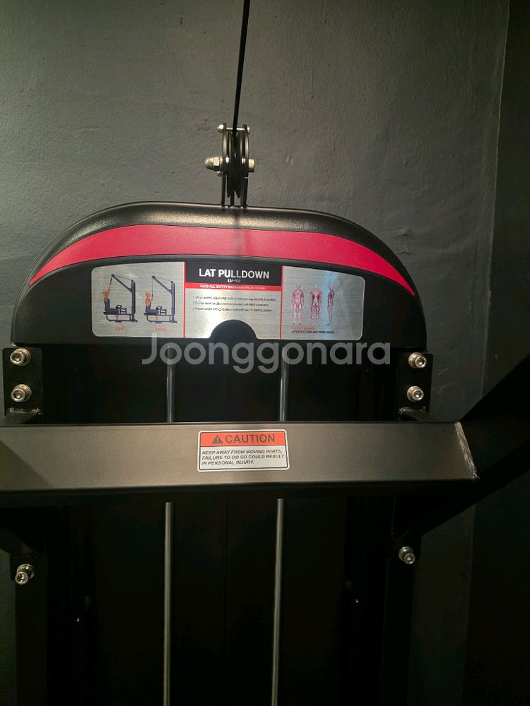 렛풀다운 머신 헬스기구--1