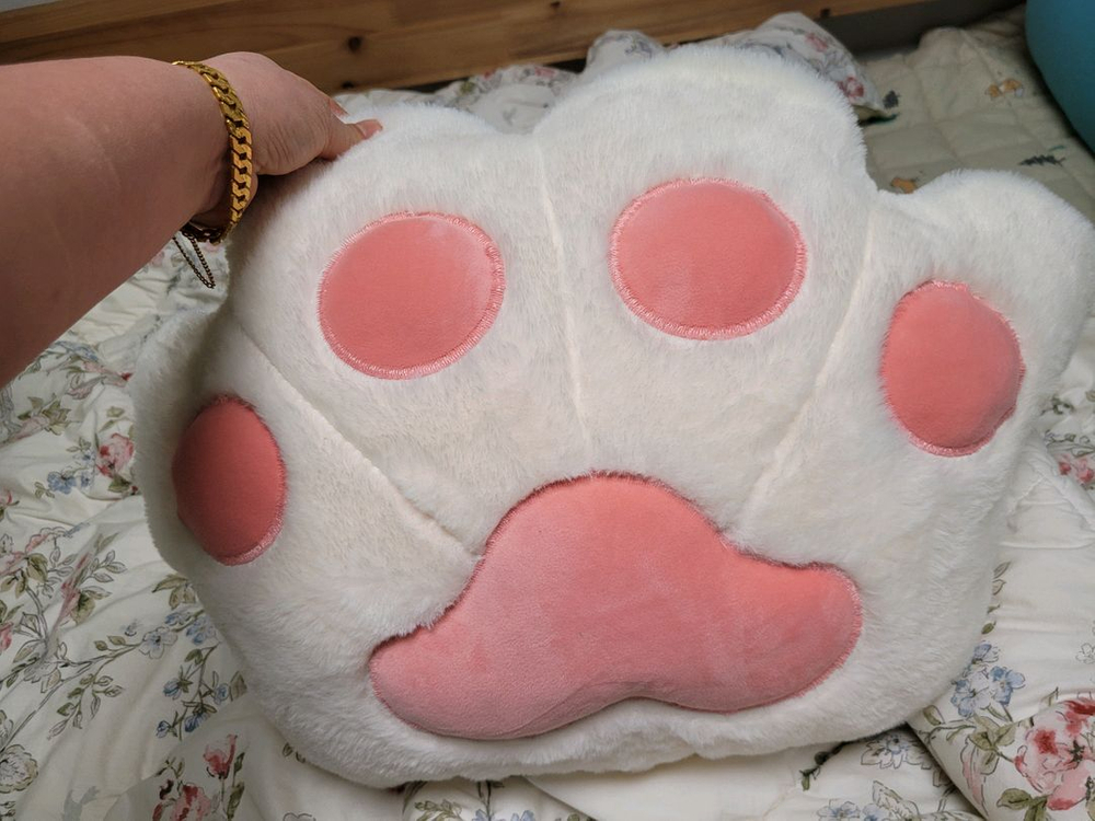 고양이 발바닥 쿠션 이불 175*145--1