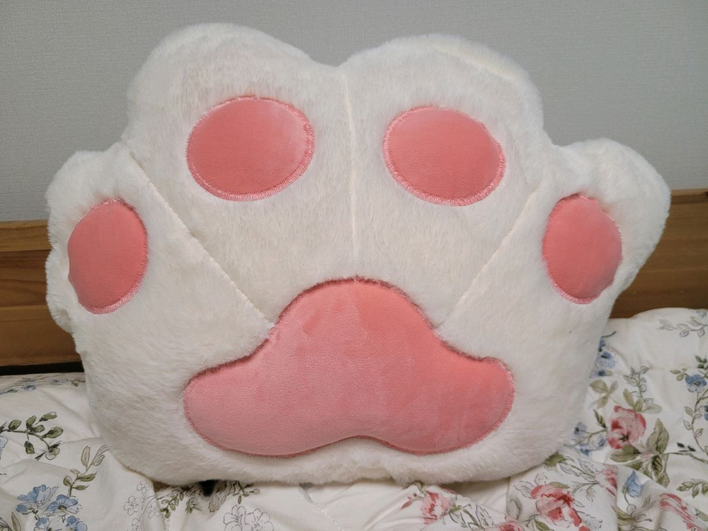 고양이 발바닥 쿠션 이불 175*145--4