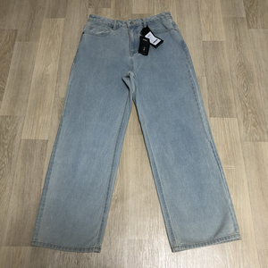 (32) 새상품 무신사 스탠다드 와이드 데님 팬츠 블리치