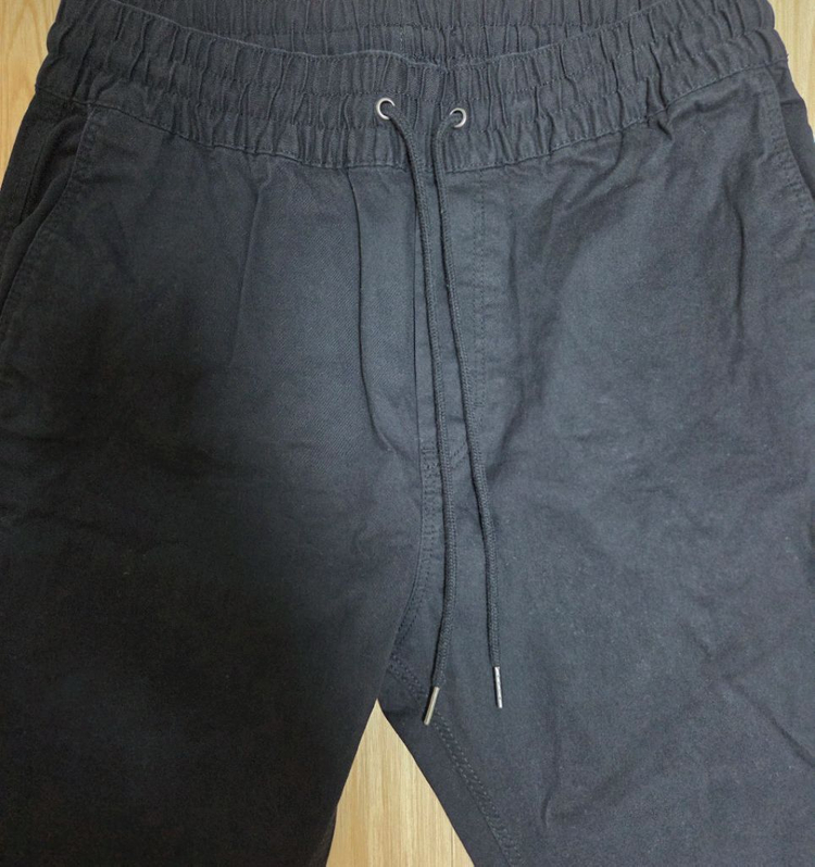 H&M셔링 조거팬츠 블랙 32사이즈 판매합니다--8