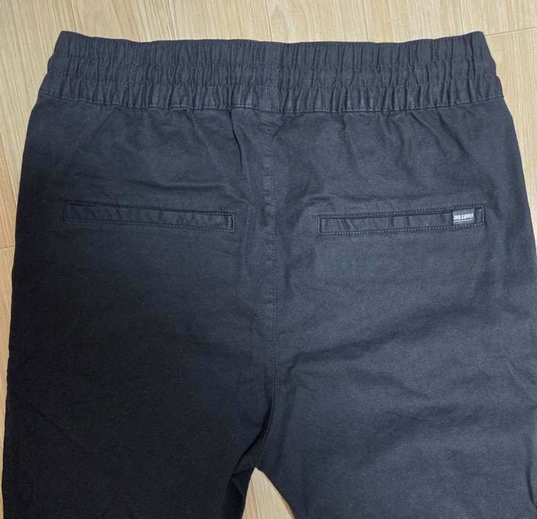 H&M셔링 조거팬츠 블랙 32사이즈 판매합니다--10