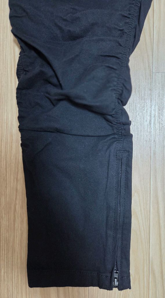 H&M셔링 조거팬츠 블랙 32사이즈 판매합니다--11