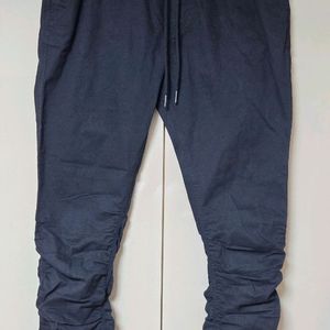 H&M셔링 조거팬츠 블랙 32사이즈 판매합니다