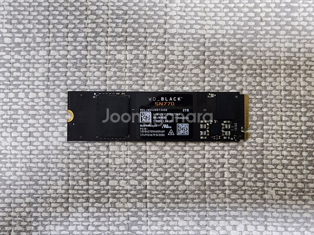 WD BLACK SN770 NVME M.2 SSD 2TB (2280) 새 제품급--2