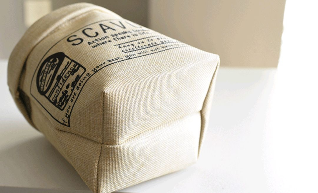 미사용 패브릭 감성 인테리어 빈티지 화분 커버--6