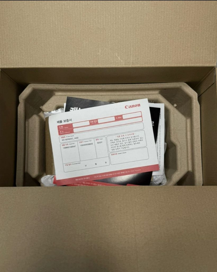 캐논 EOS R50V 14-30 KIT 블랙+슈팅그립(완전새제품) 이미지