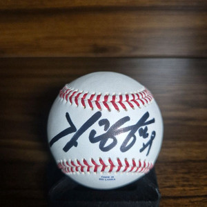2018 한국시리즈 공인구 김광현 친필 싸인볼
