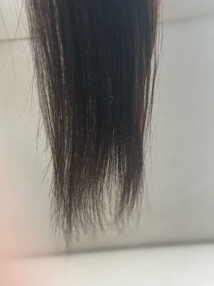 붙임머리 100% 인모피스 (50cm) 새상품 2개--2