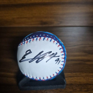 롯데 자이언츠 윤동희 친필 기념구 싸인볼
