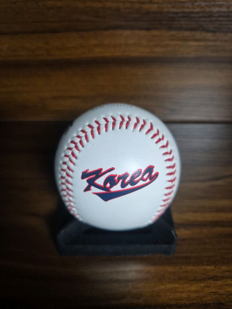 삼성라이온즈 오승환 국가대표 로고볼 친필 싸인볼--1