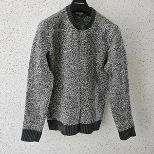 S) 클럽모나코 그레이 울 니트