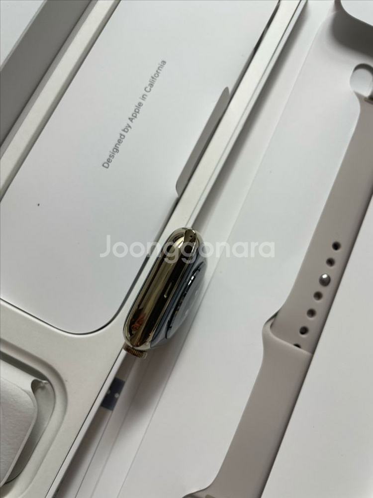 애플워치9스테인리스 45mm SSS급--3