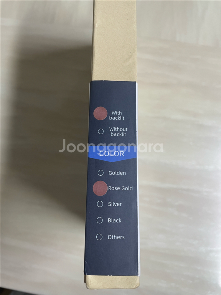 아이패드 키보드 케이스 로즈골드(10.2/10.5인치)--3