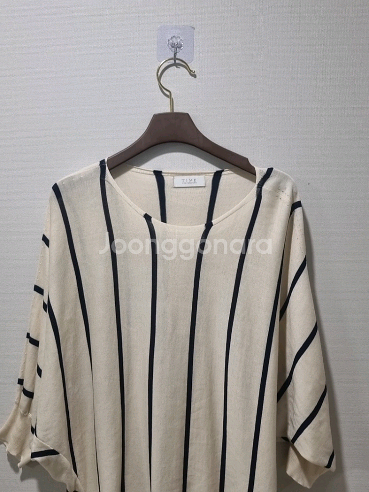 TIME 타임 프리사이즈 스트라이프 니트F--1