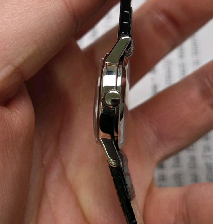 빈티지 오메가 드빌 그린 가로타원형 수동 메커니컬 여성용 이미지