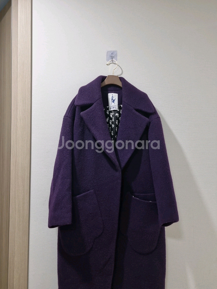 럭키슈에뜨 모 알파카 코트--1