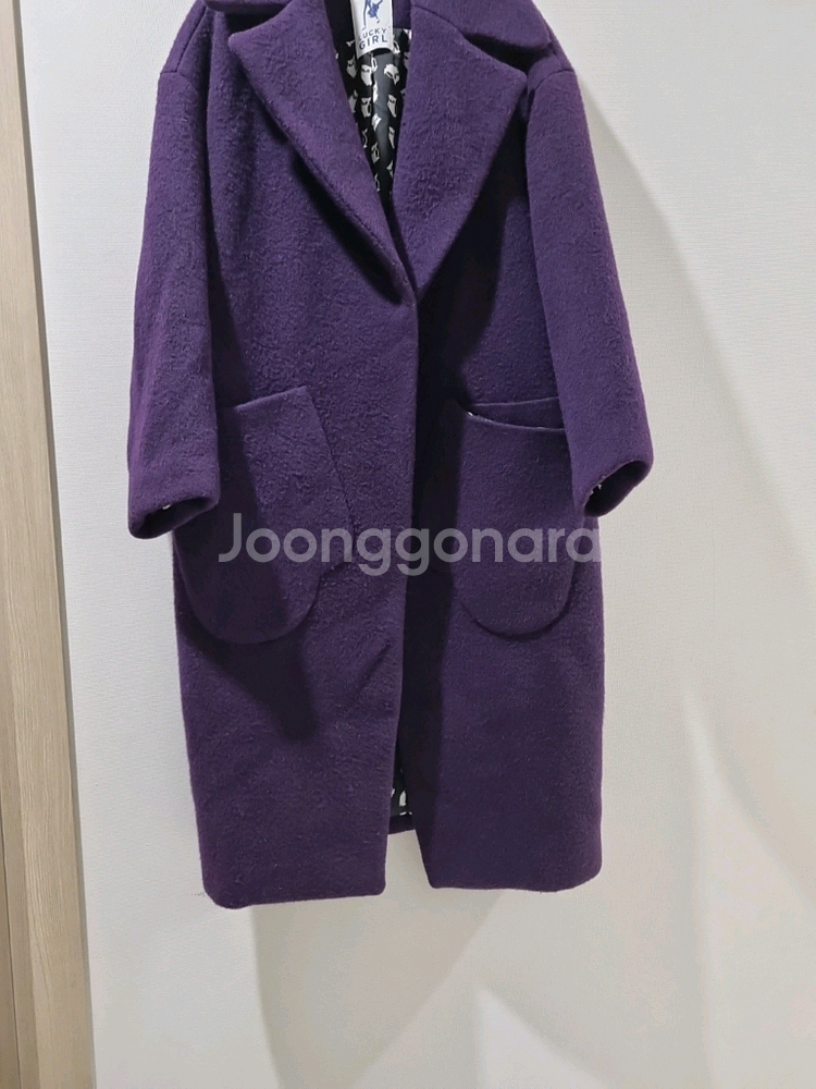 럭키슈에뜨 모 알파카 코트--2