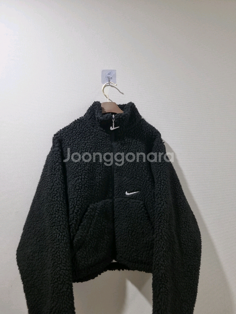 나이키 스우시 셰르파 플리스 집업--2
