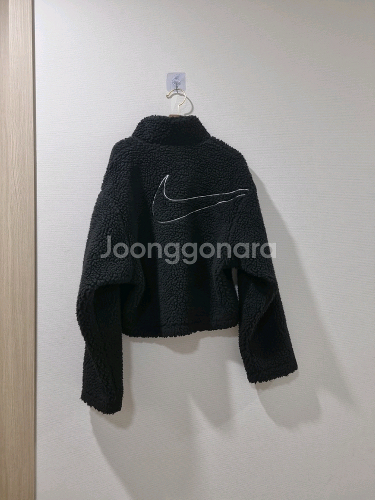 나이키 스우시 셰르파 플리스 집업--4