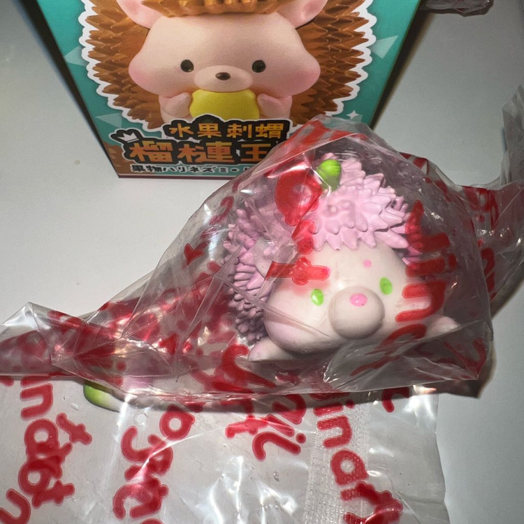 jinart akutoy 진아트 두리안 고슴도치 삼색만두 새상품 이미지