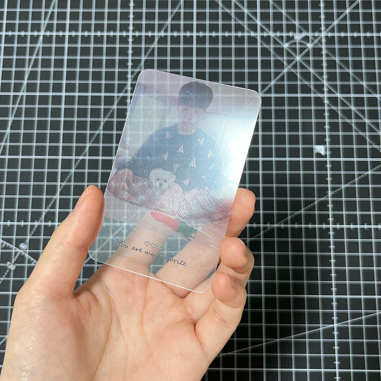 세븐틴 호시 민규 비공식 투명 포카 포토카드 나눔 이미지