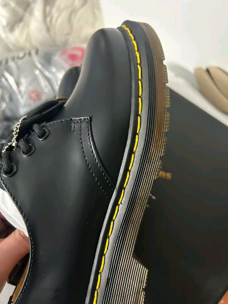 닥터마틴 1461 스무스 옥스포드 슈즈 블랙 240mm--2