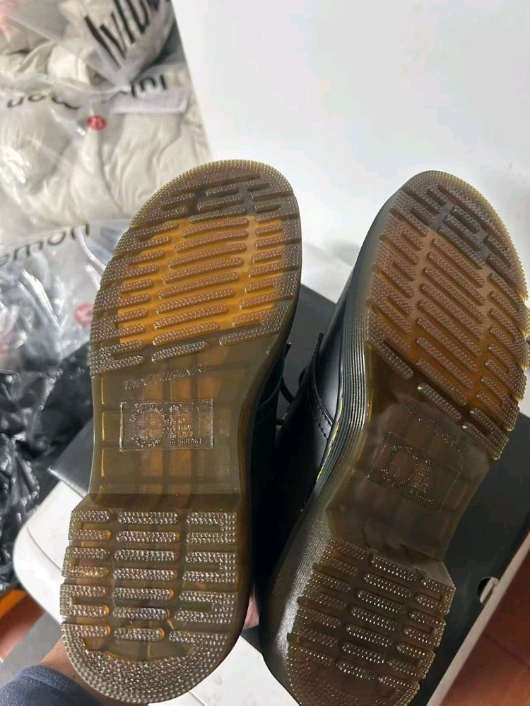 닥터마틴 1461 스무스 옥스포드 슈즈 블랙 240mm--3