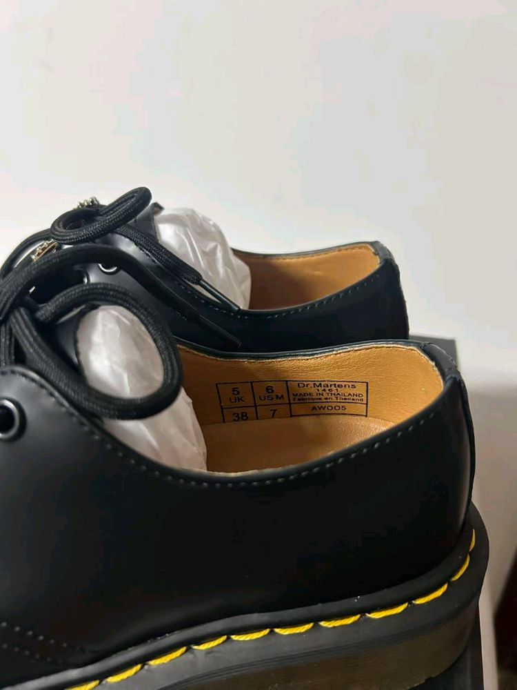 닥터마틴 1461 스무스 옥스포드 슈즈 블랙 240mm--4