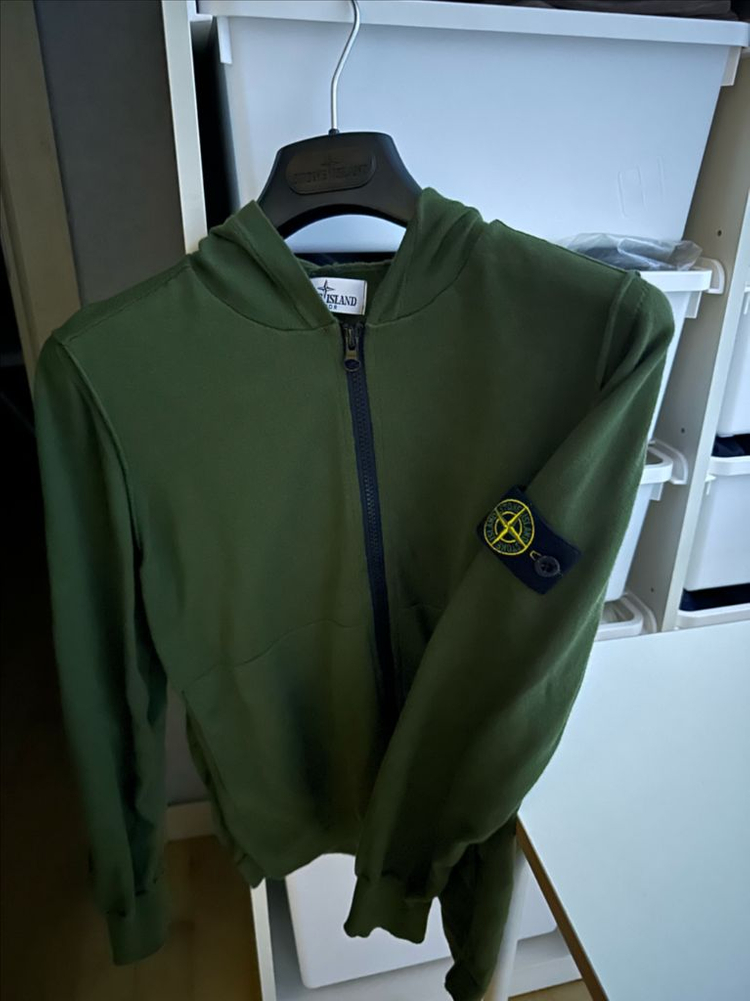 스톤아일랜드키즈 후드 집업 가디건 8016513B2 V0058 10A--2