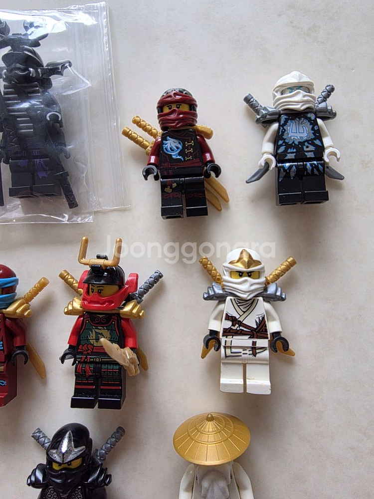 레고 닌자고 미니피규어 일괄 판매1--3
