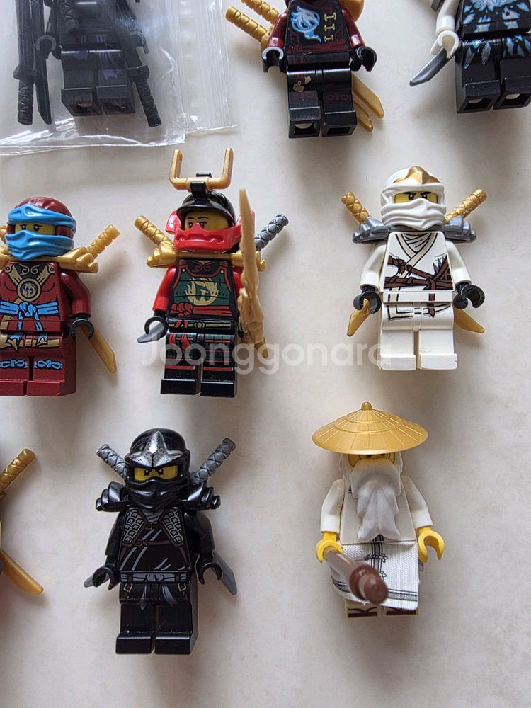 레고 닌자고 미니피규어 일괄 판매1--5
