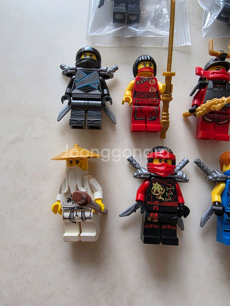 레고 닌자고 미니피규어 일괄 판매2--4