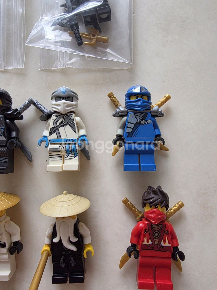 레고 닌자고 미니피규어 일괄 판매3--4