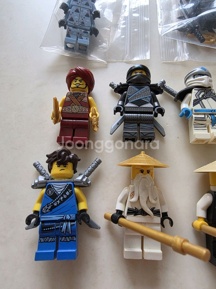 레고 닌자고 미니피규어 일괄 판매3--5