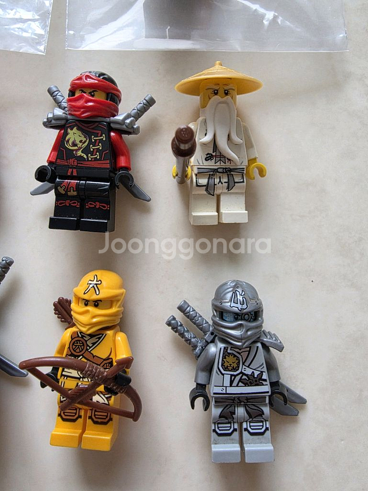 레고 닌자고 미니피규어 일괄 판매4--4