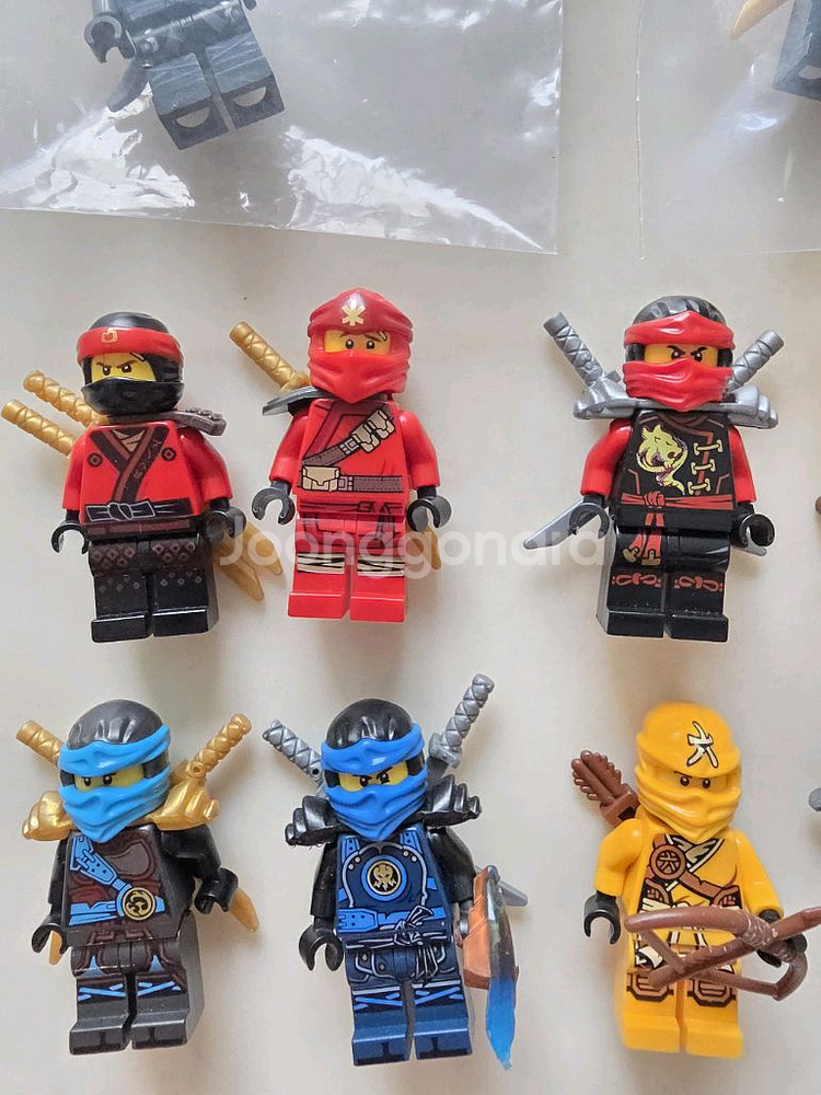 레고 닌자고 미니피규어 일괄 판매4--5