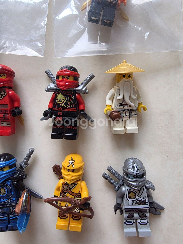 레고 닌자고 미니피규어 일괄 판매4--6