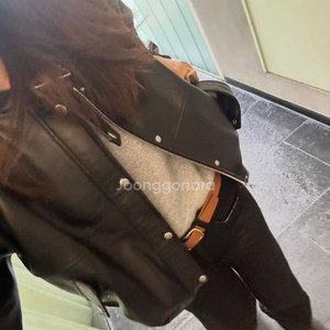 [구해요]식스앤어하프 레더자켓 스몰 이미지