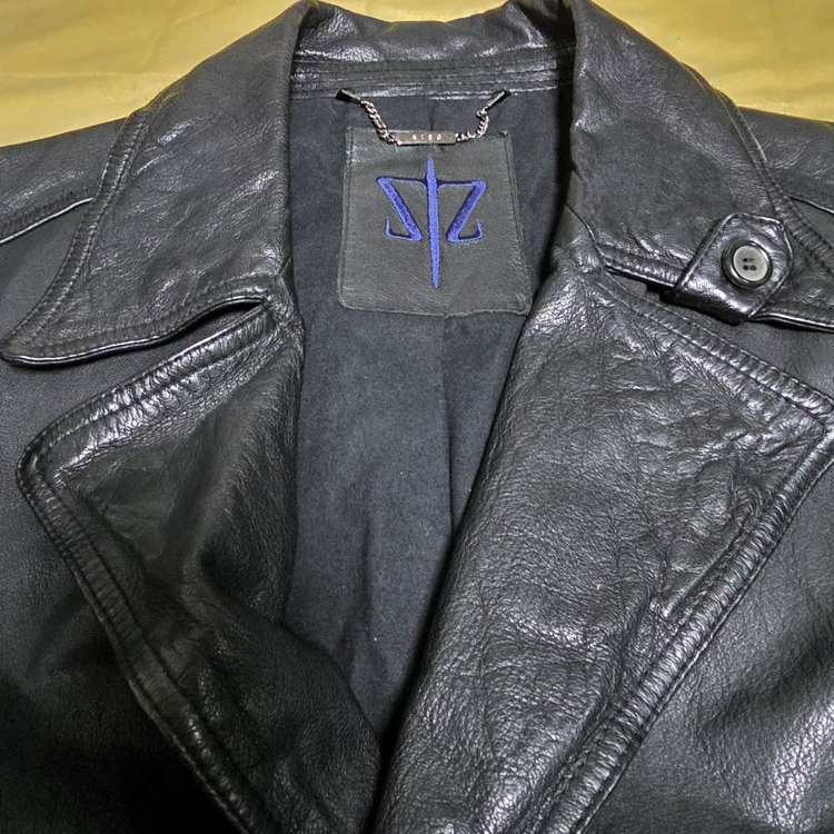 지이크 SIEG 남성 레더 자켓 100--1