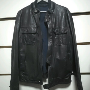 송지오옴므 가죽 라이더 자켓